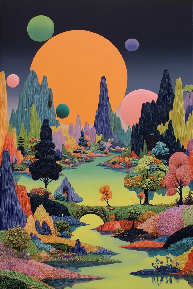 Psychedelic Topographic Dream - Image 2