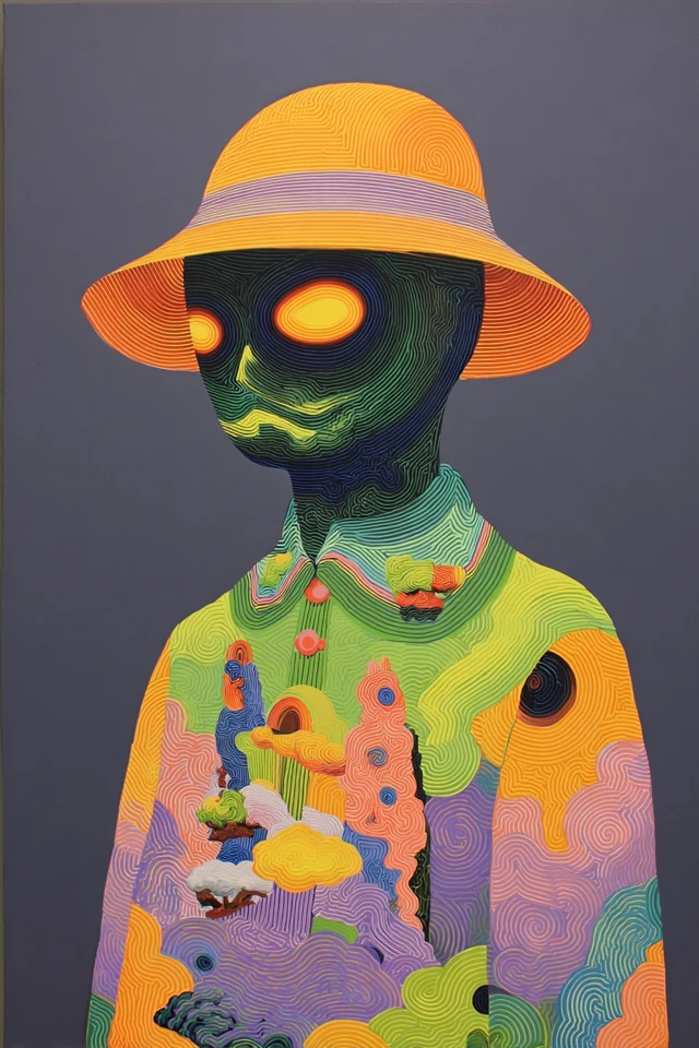Psychedelic Topographic Dream - Image 1