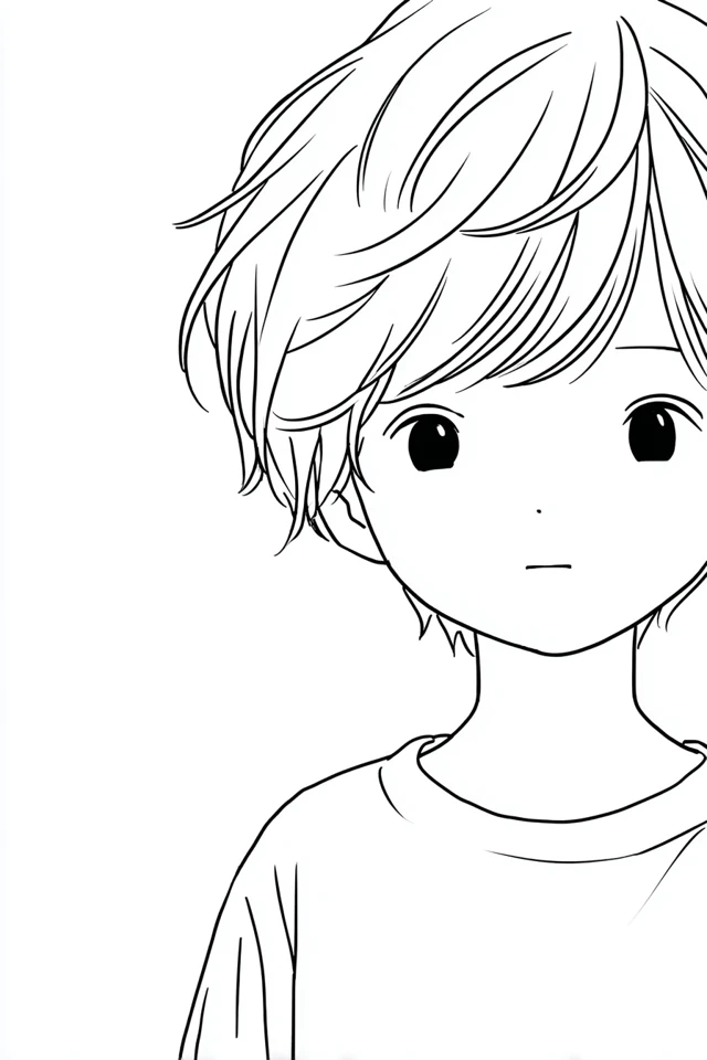 Pure Manga Lineart - Image 1