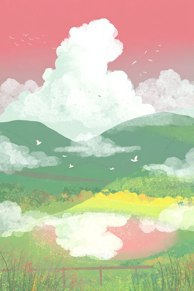 Pastel Dreams of Quiet Moments - Image 2