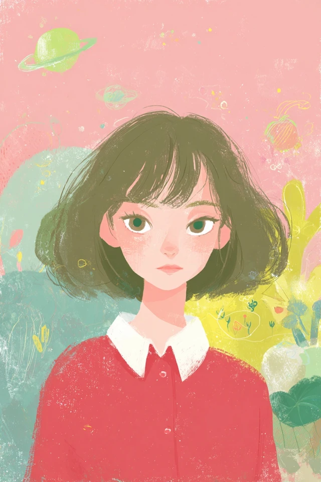 Pastel Dreams of Quiet Moments - Image 1