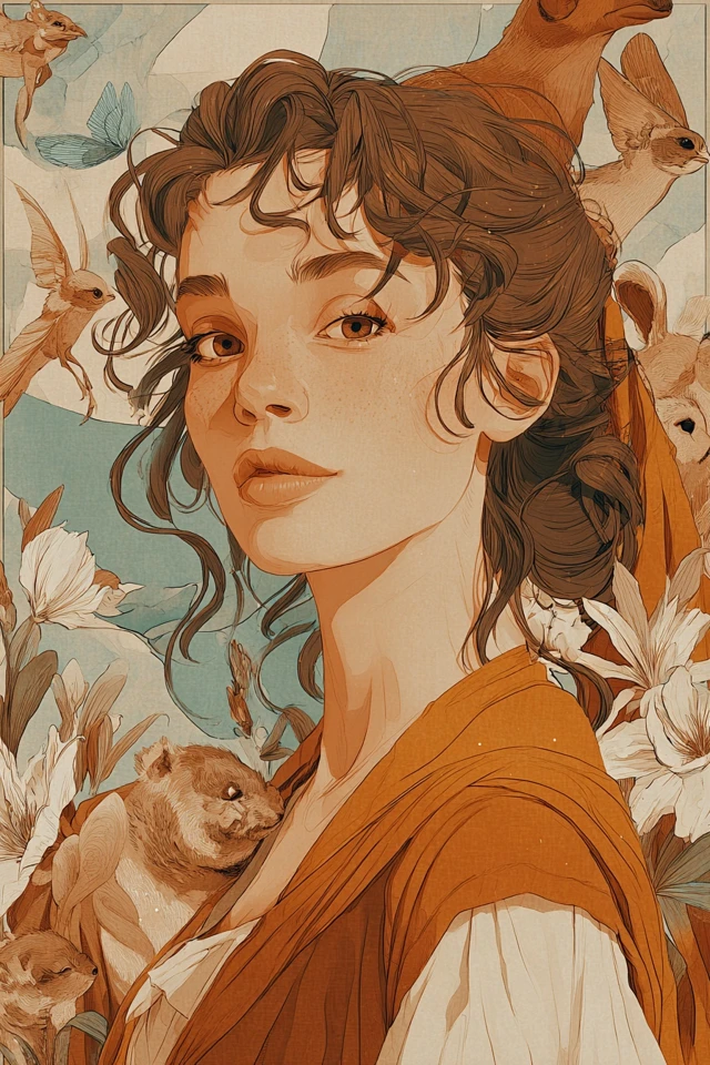 Autumnal Forest Muse