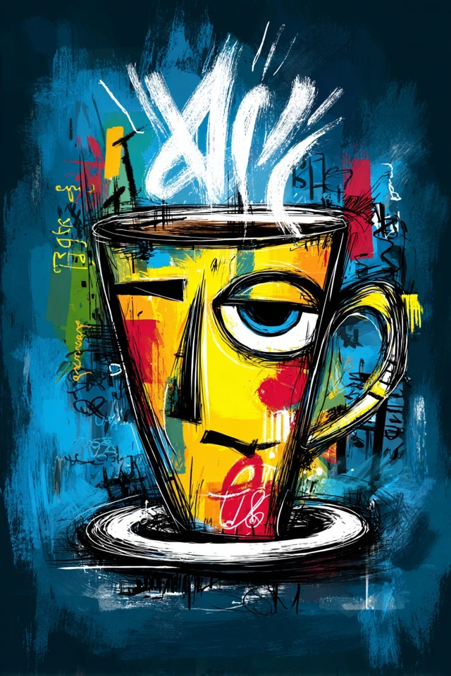 Vibrant Echoes of Modern Abstract Art - Image 4