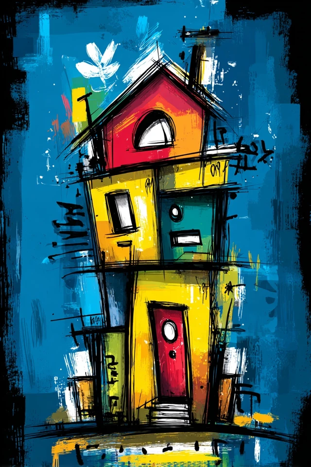 Vibrant Echoes of Modern Abstract Art - Image 6