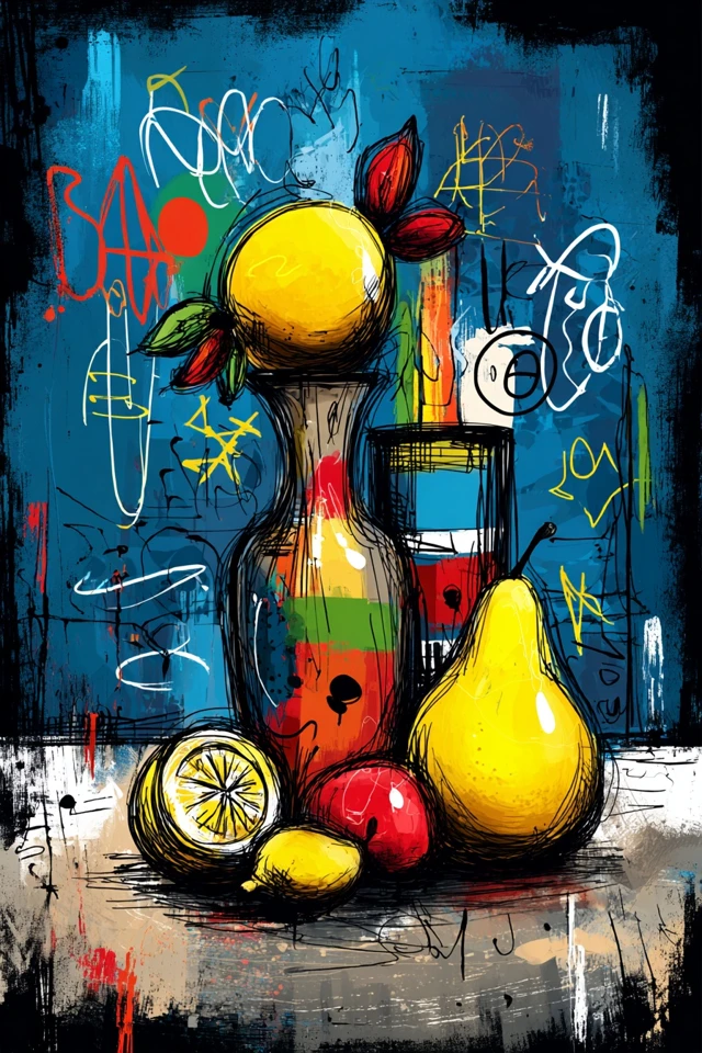 Vibrant Echoes of Modern Abstract Art - Image 3