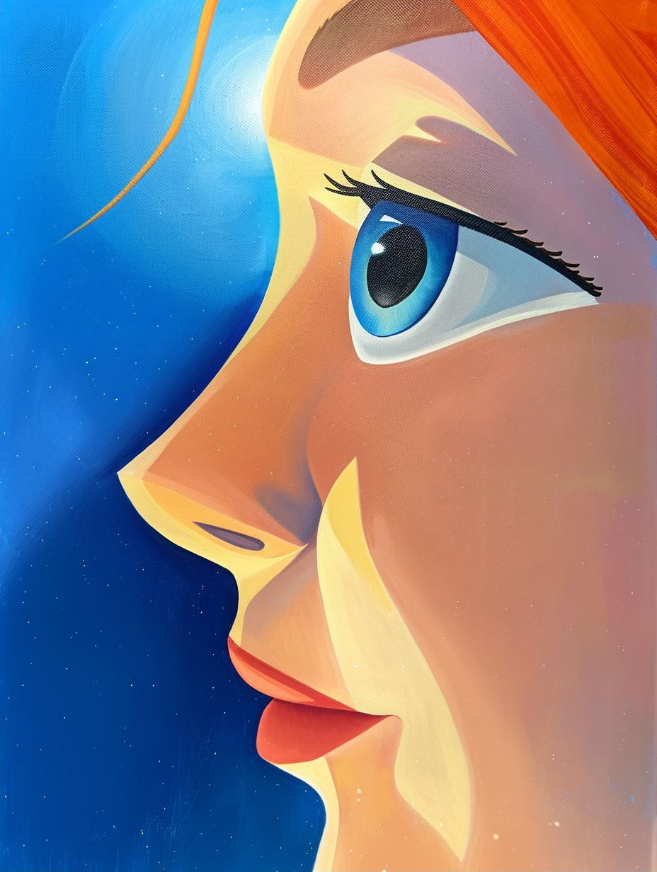 Faces of Azure Dreams - Image 2