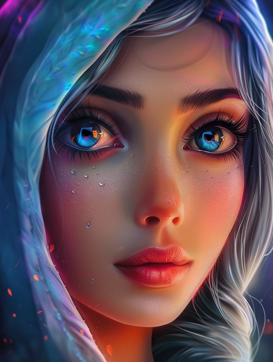 Ethereal Portraits of Mystical Young Women - Image 2
