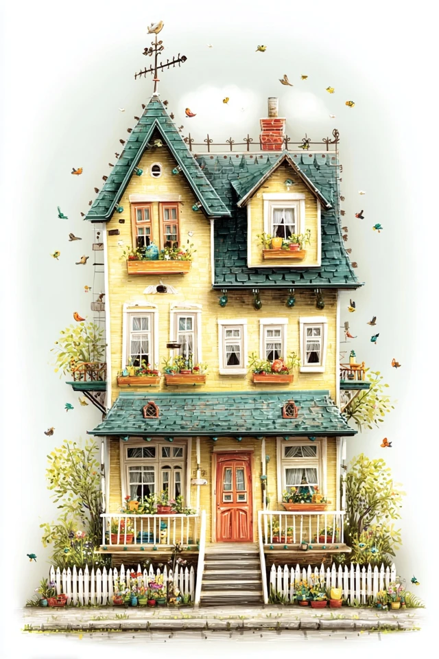 Whimsical Wonders Art Collection - Image 6