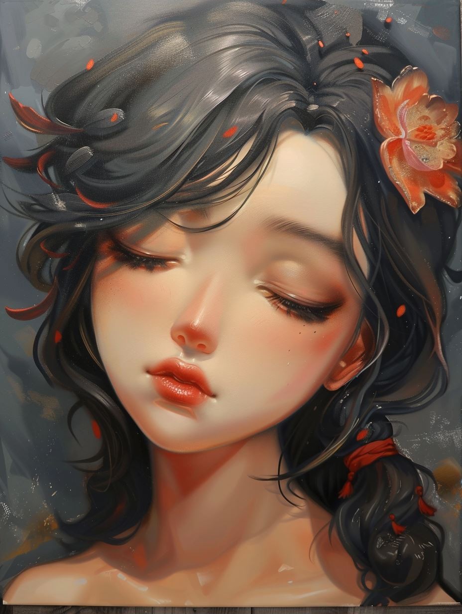 Ethereal Digital Portrait Glow - Image 3
