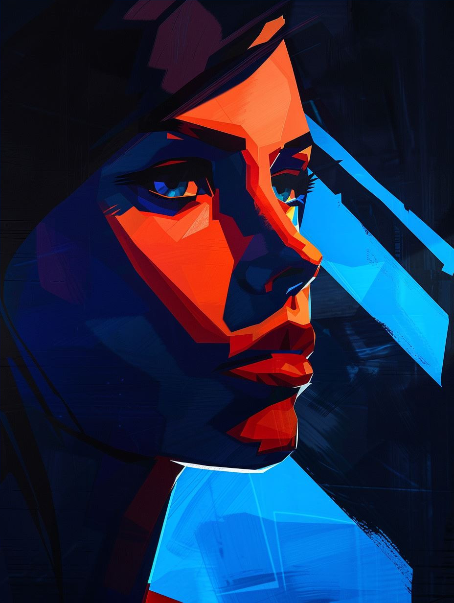 Neon Shadows Noir Portraits - Image 4
