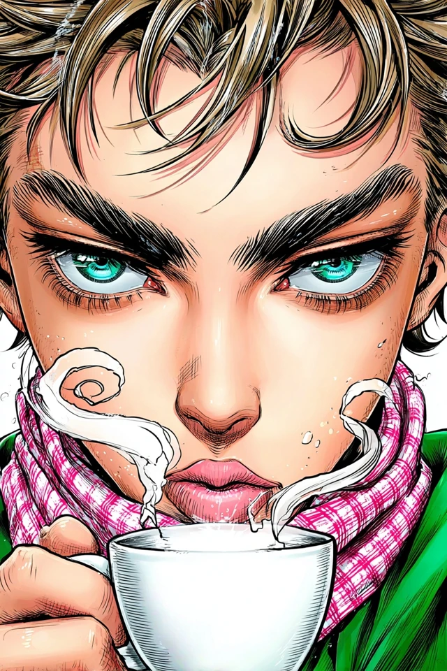 Neon Manga Elegance - Image 4