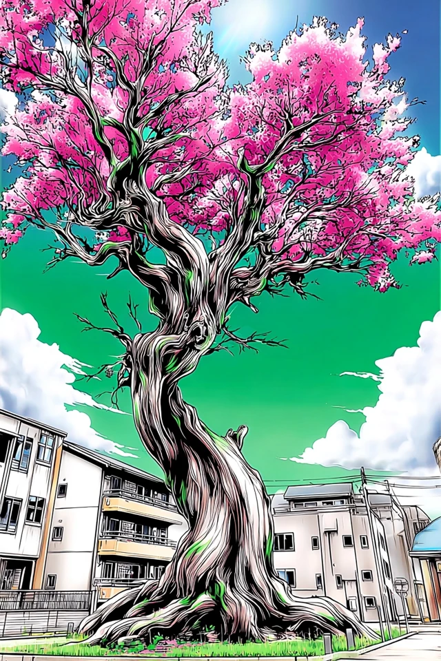 Neon Manga Elegance - Image 5