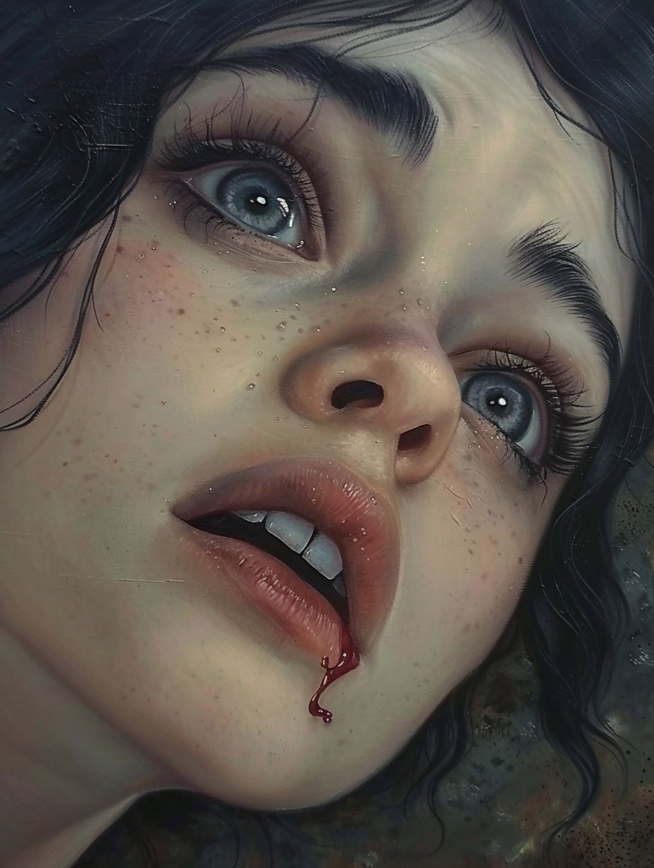 Haunting Gazes of Sorrow - Image 3
