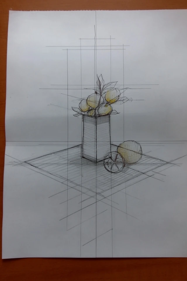 Architectural Pencil Portrait - Image 3