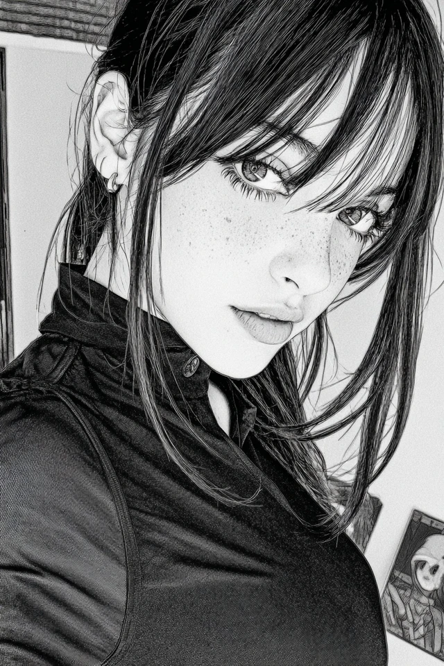 Melancholy Moments in Monochrome - Image 1