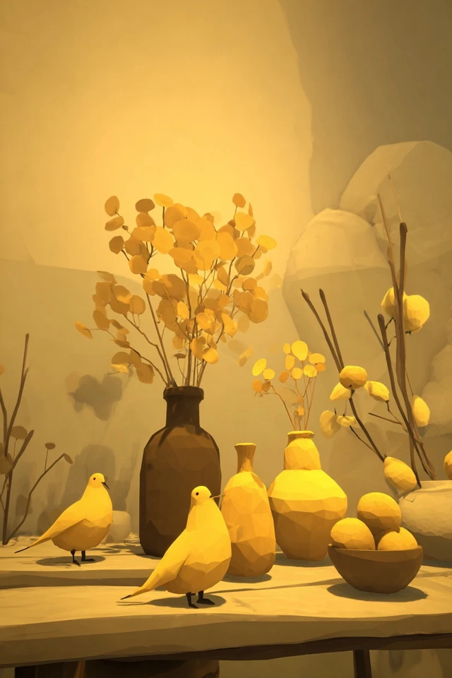 Golden Solar Silhouette - Image 3