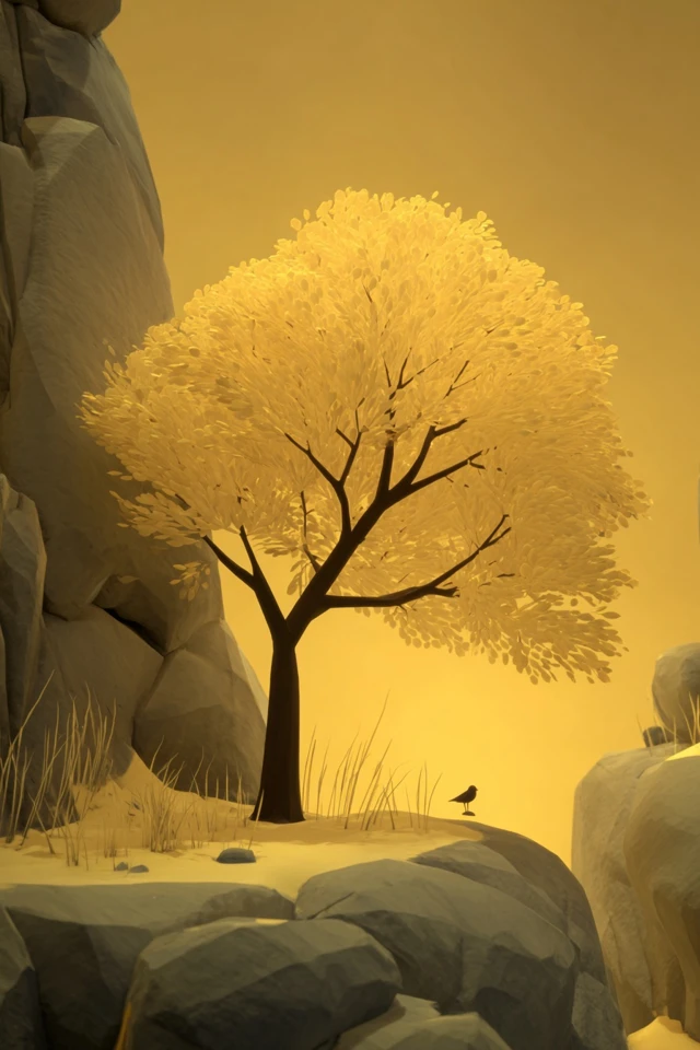 Golden Solar Silhouette - Image 5