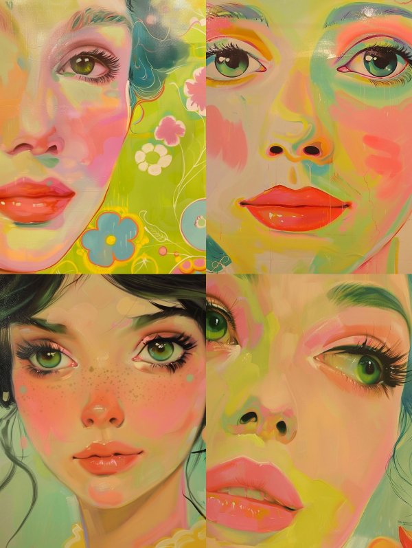 Vibrant Visions of Ethereal Beauty