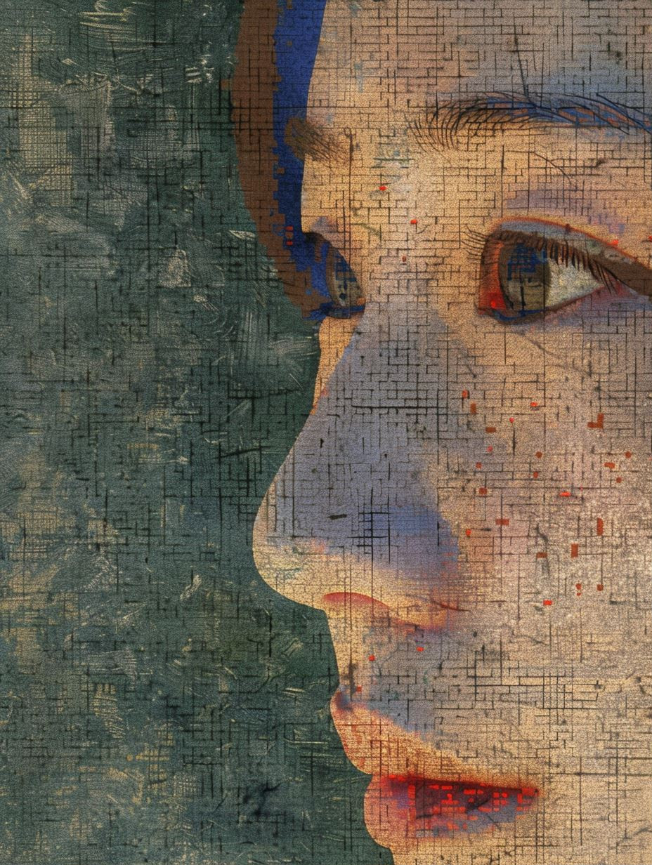 Ethereal Landscapes Within Human Portraits - Image 1