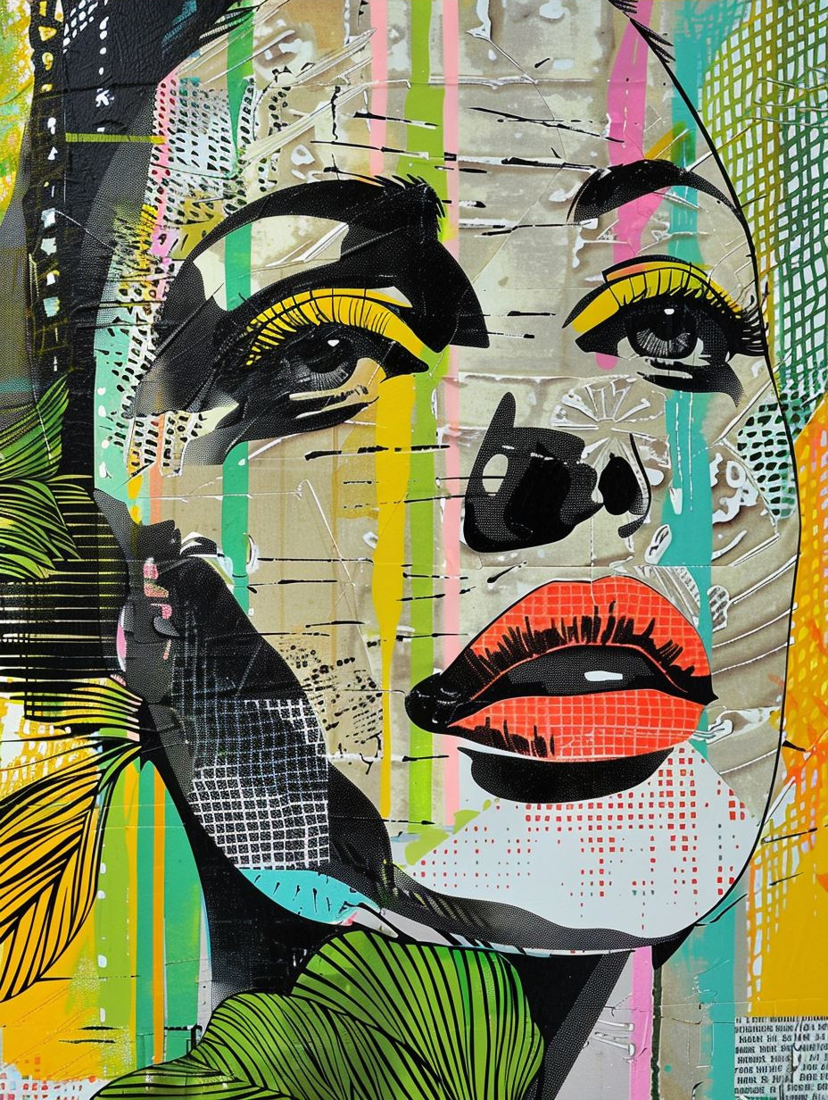 Fragmented Prism Portrait Art - Image 3