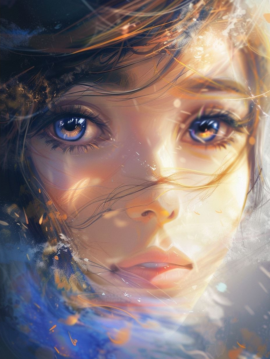 Celestial Ethereal Dream Portrait - Image 2