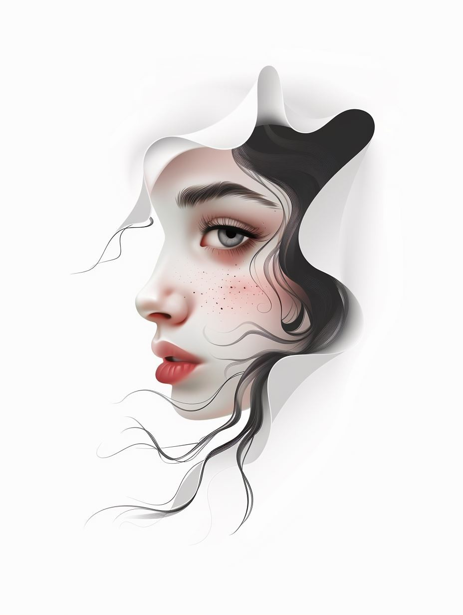 Ethereal Whispers of Feminine Grace - Image 2