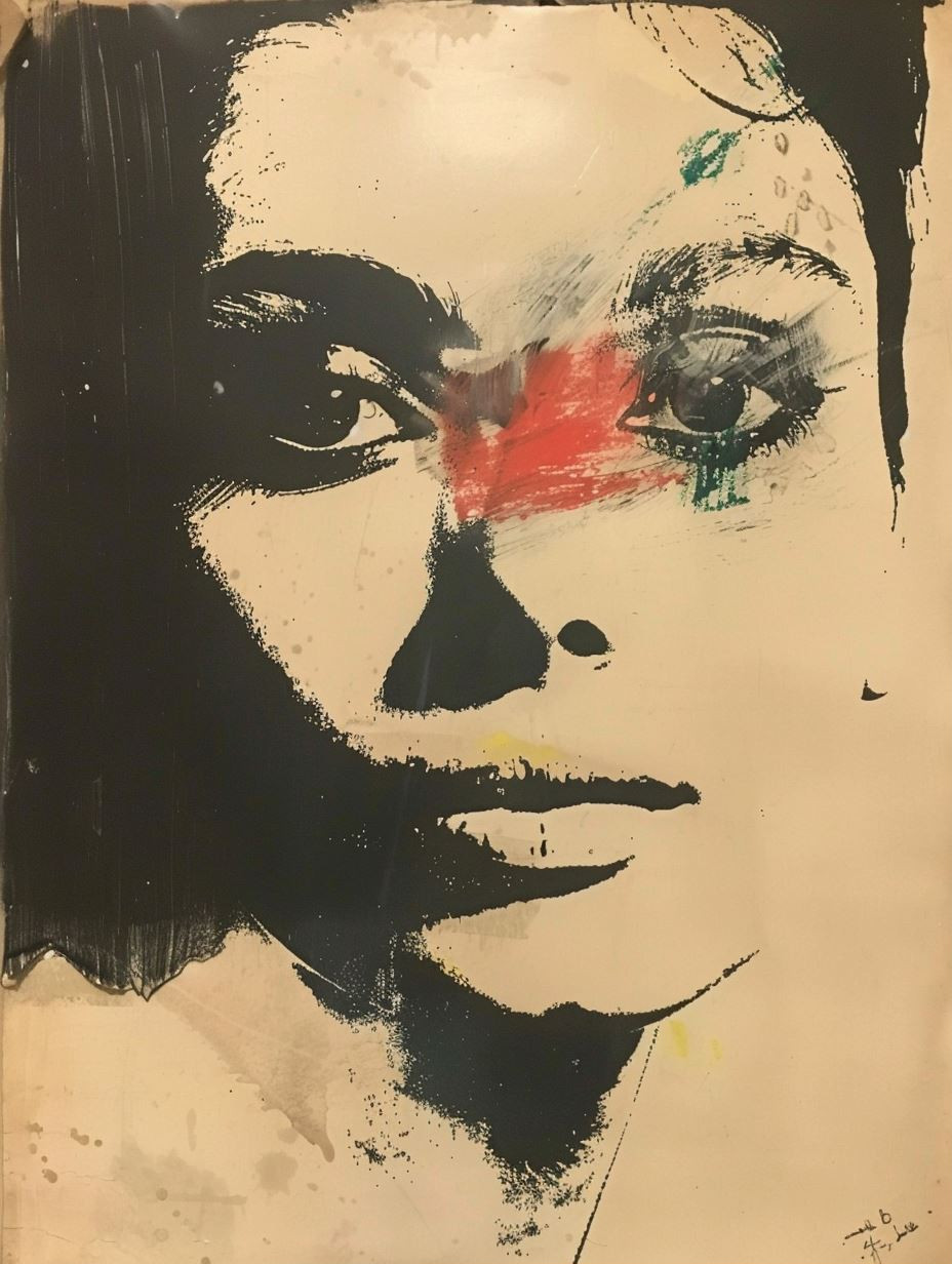 Abstract Fragmented Portrait Studies - Image 1