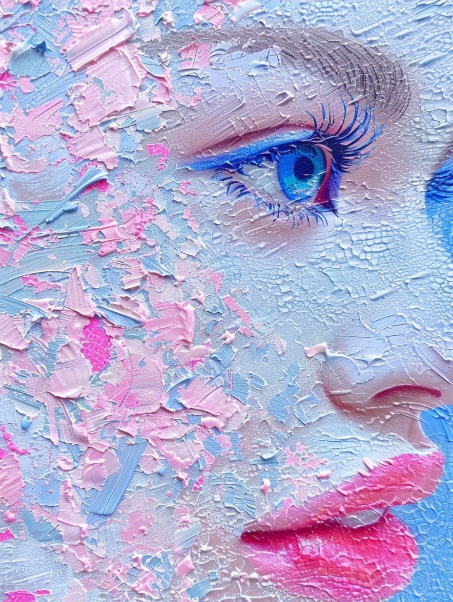 Pastel Impasto Dreams - Image 3