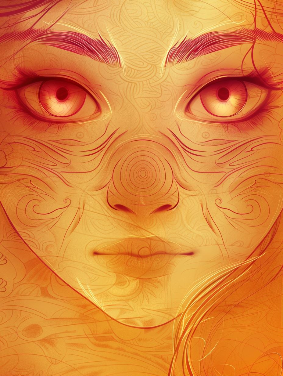 Ethereal Glow of Molten Spirits - Image 1