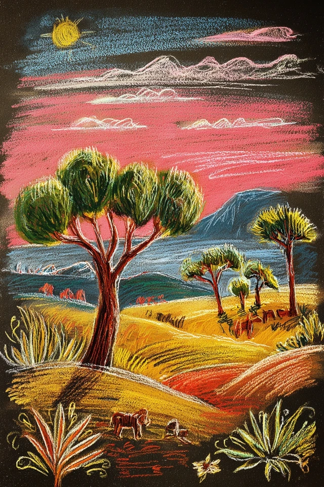 Vibrant Pastel Art Collection - Image 2