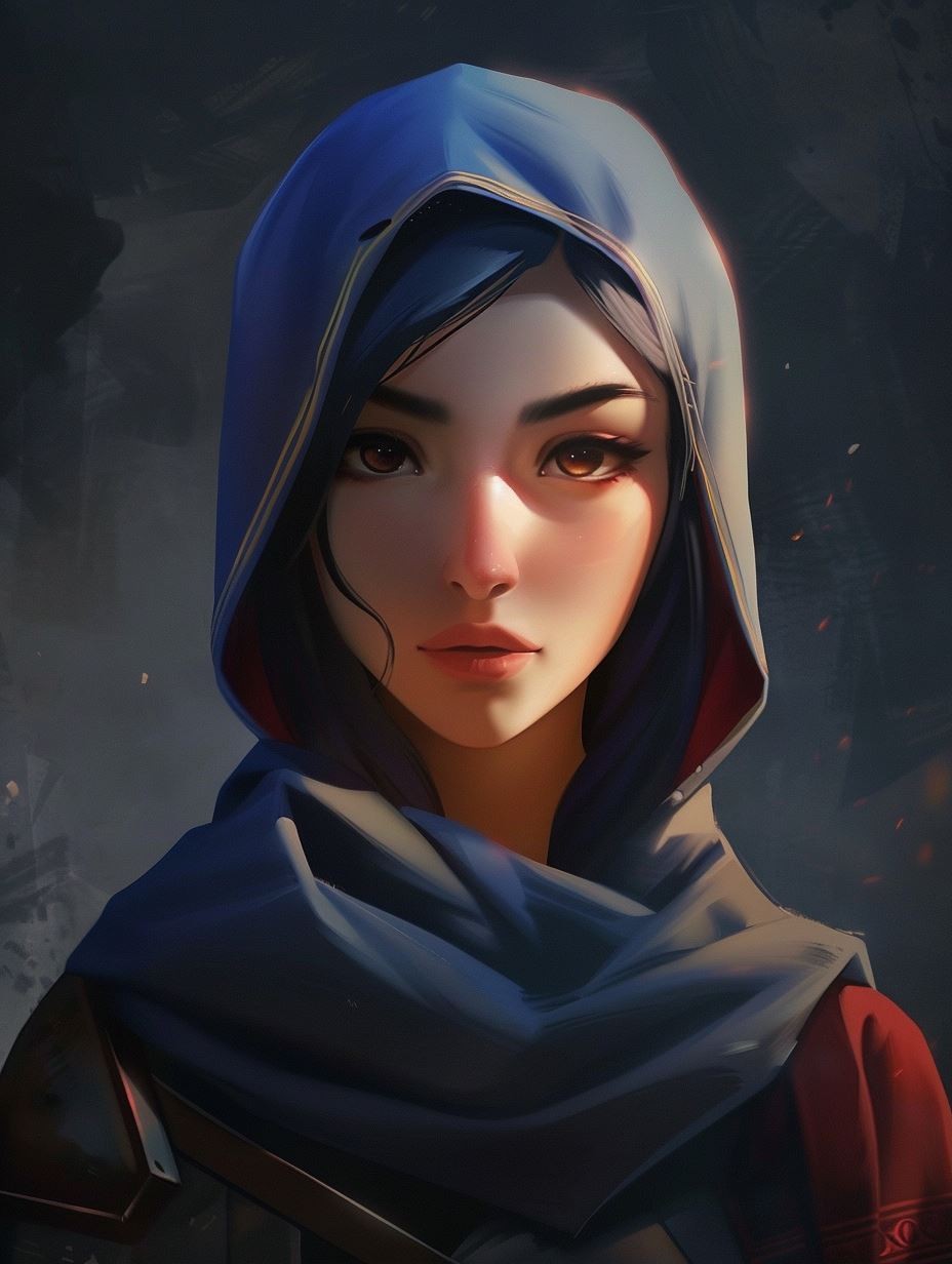 Mystic Hooded Shadow Wanderer - Image 1