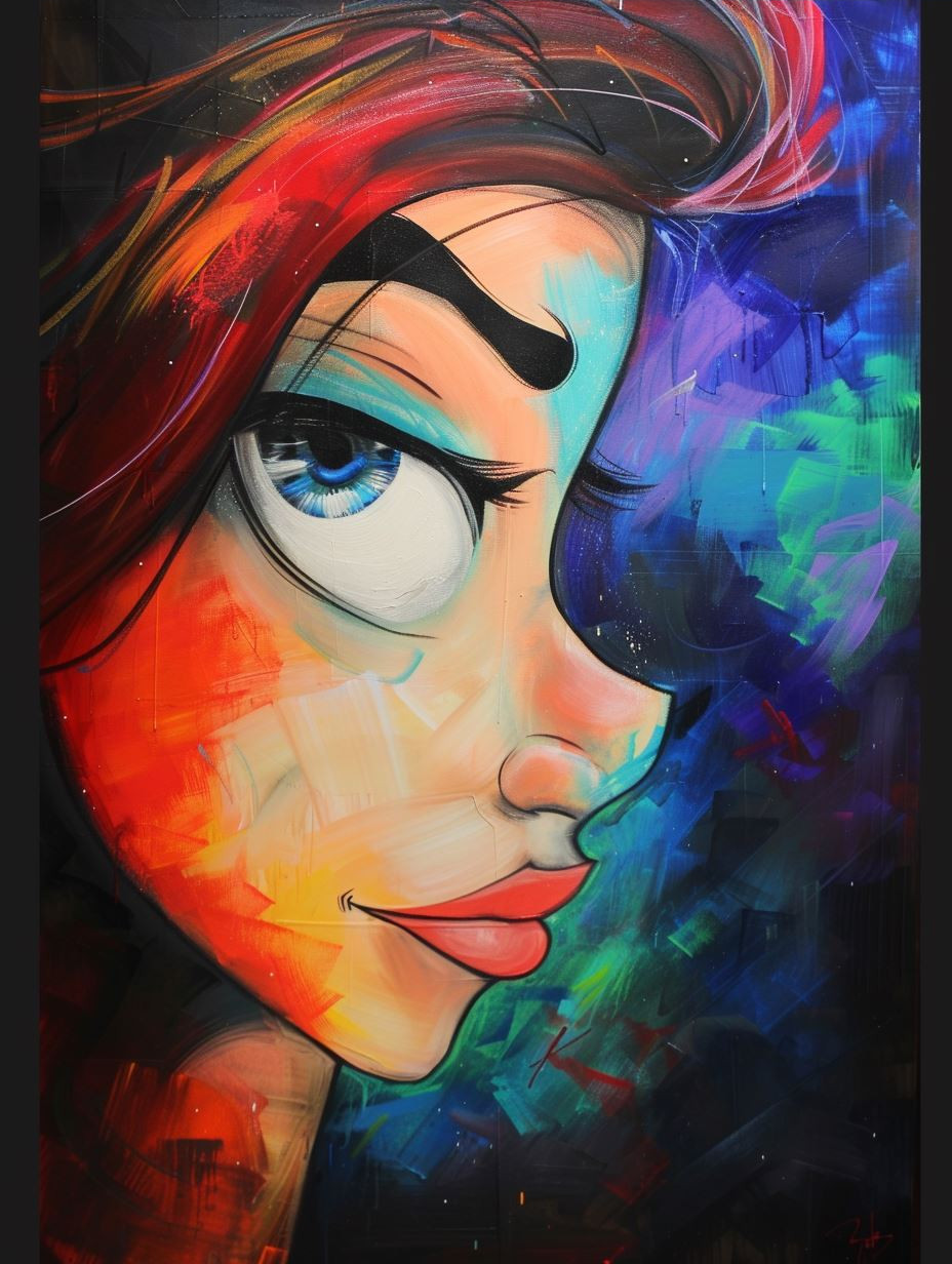 Diverse Digital Portraits of Ethereal Women - Image 4