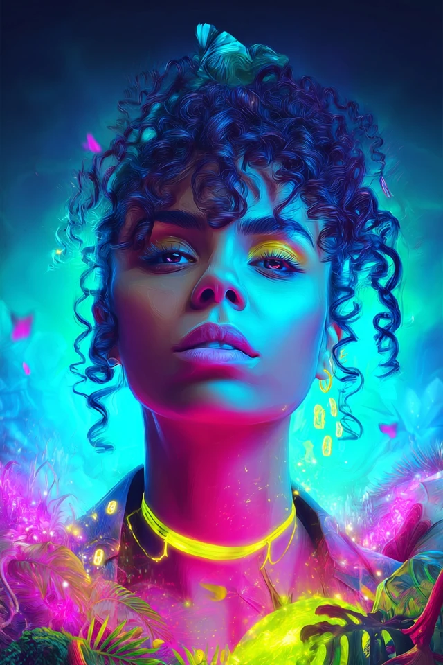 Neon Dreams: A Cyberpunk Visual Journey - Image 1