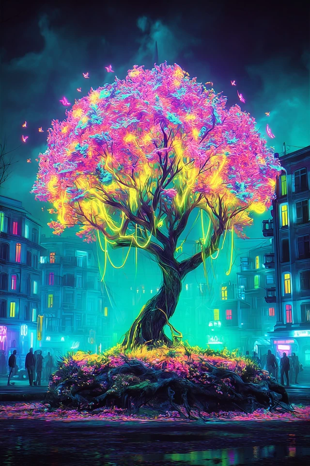 Neon Dreams: A Cyberpunk Visual Journey - Image 5