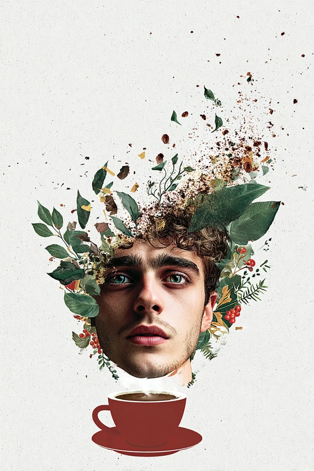 Nature's Whisper: Surrealist Digital Art Collage - Image 4