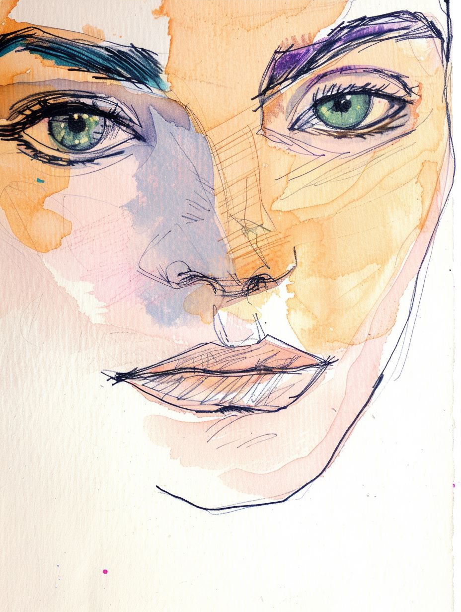 Prismatic Portraits: A Study in Color - Image 3