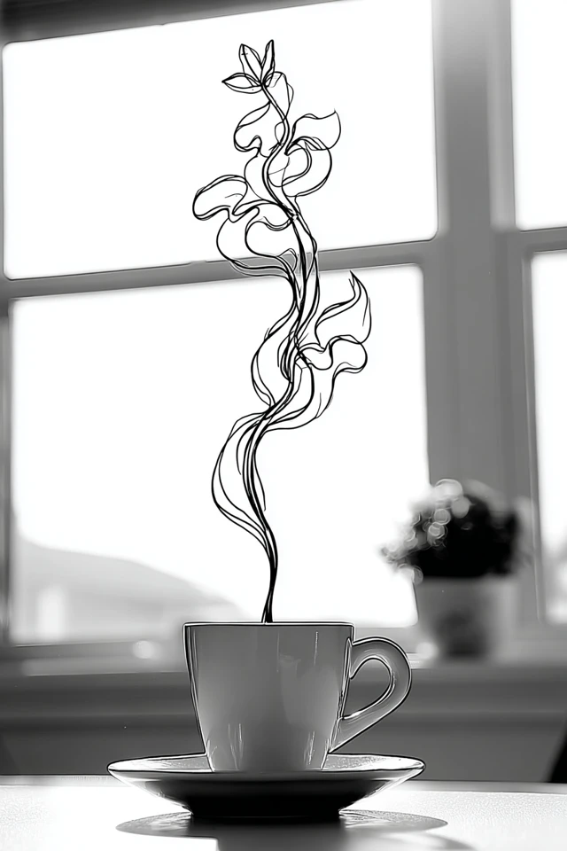 Ink Line Portrait - Image 4