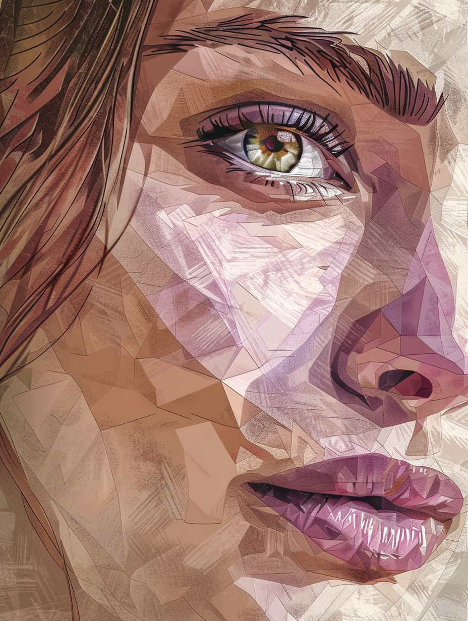 Organic Topographic Portrait Study - Image 3