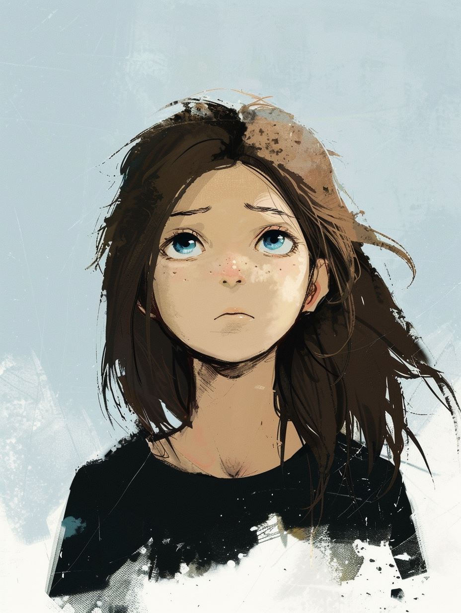 Melancholy Gazes in Digital Art - Image 2