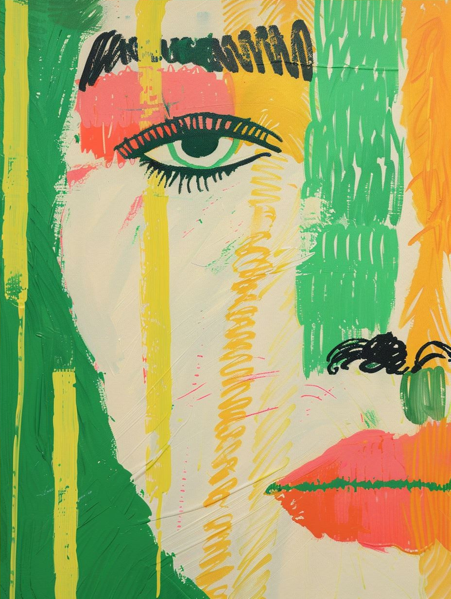 Vibrant Faces of Abstract Emotion - Image 4