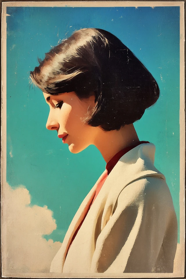 Vintage Azure Elegance - Image 1