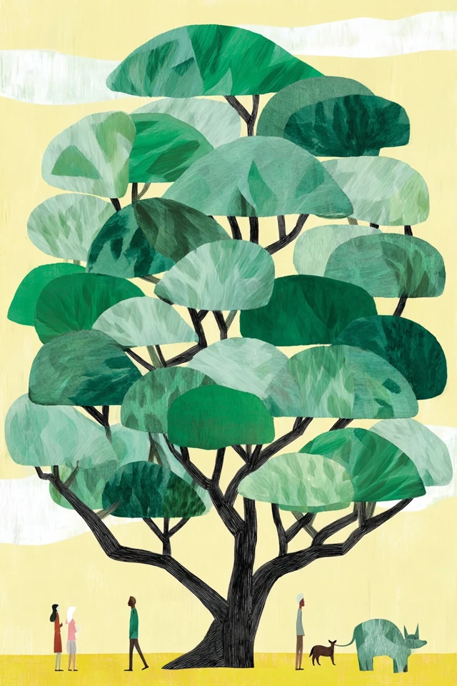 Botanical Portrait Serenity - Image 5