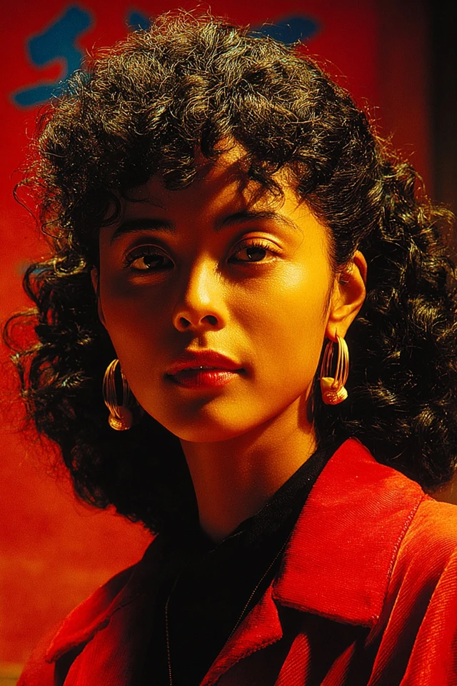 Crimson Neon Nocturne - Image 1