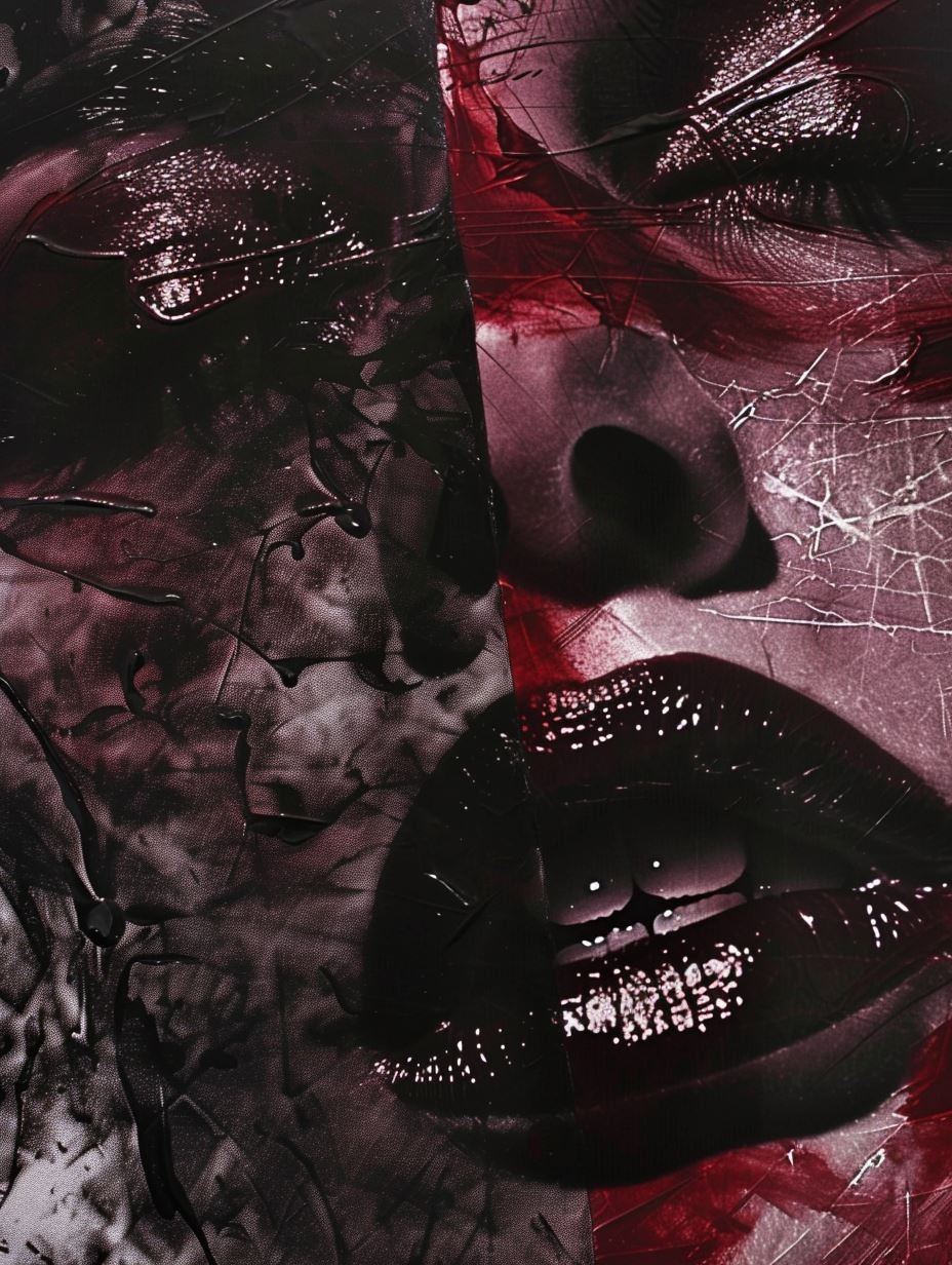 Crimson Chaos Portrait - Image 4