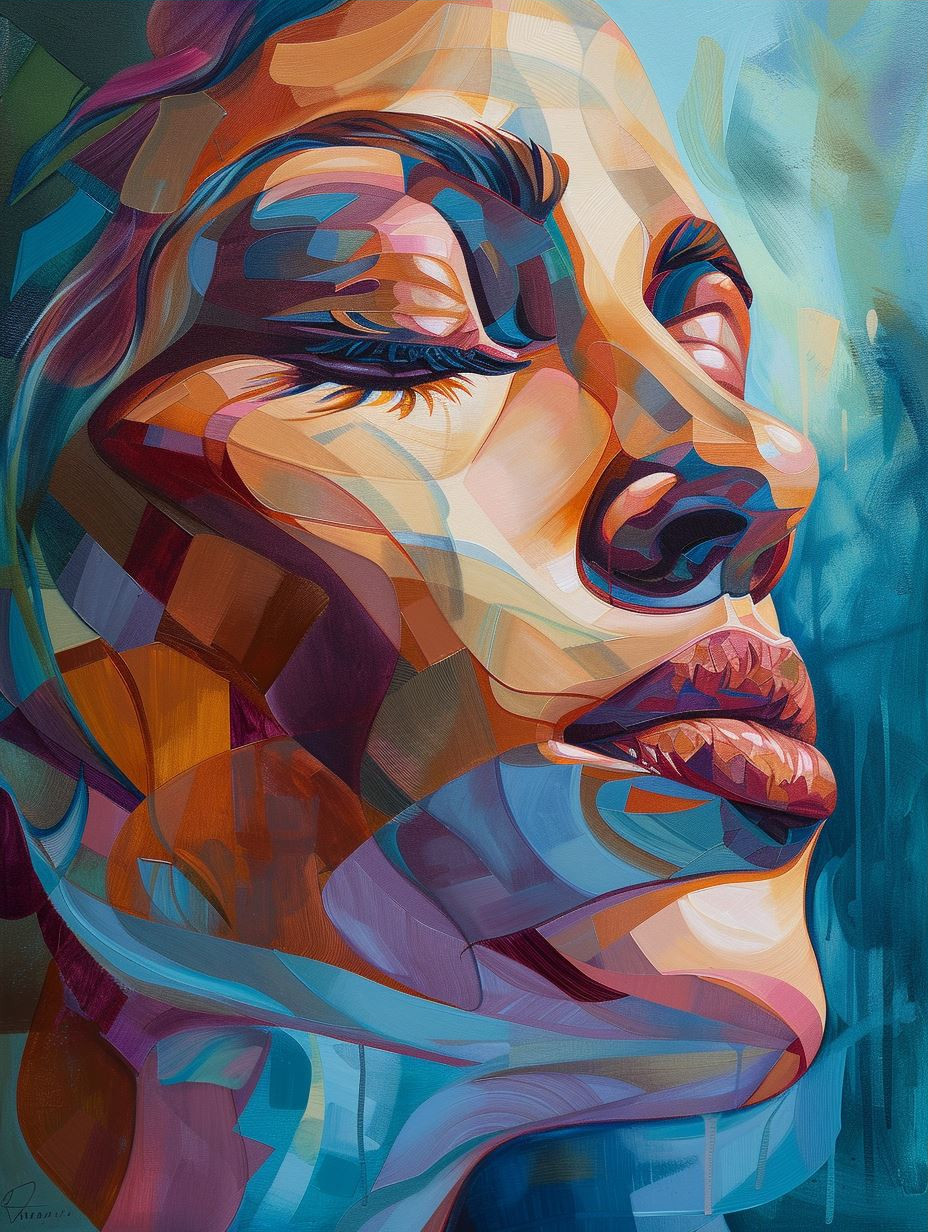 Prismatic Fragments of Feminine Grace - Image 3