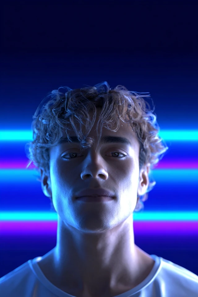 Neon Azure Dream - Image 1
