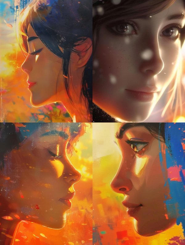 Ethereal Portraits of Radiant Light