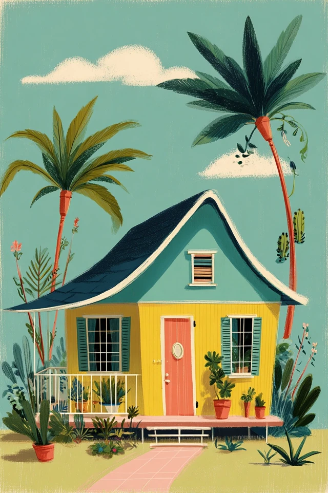 Vintage Chic Illustration - Image 6