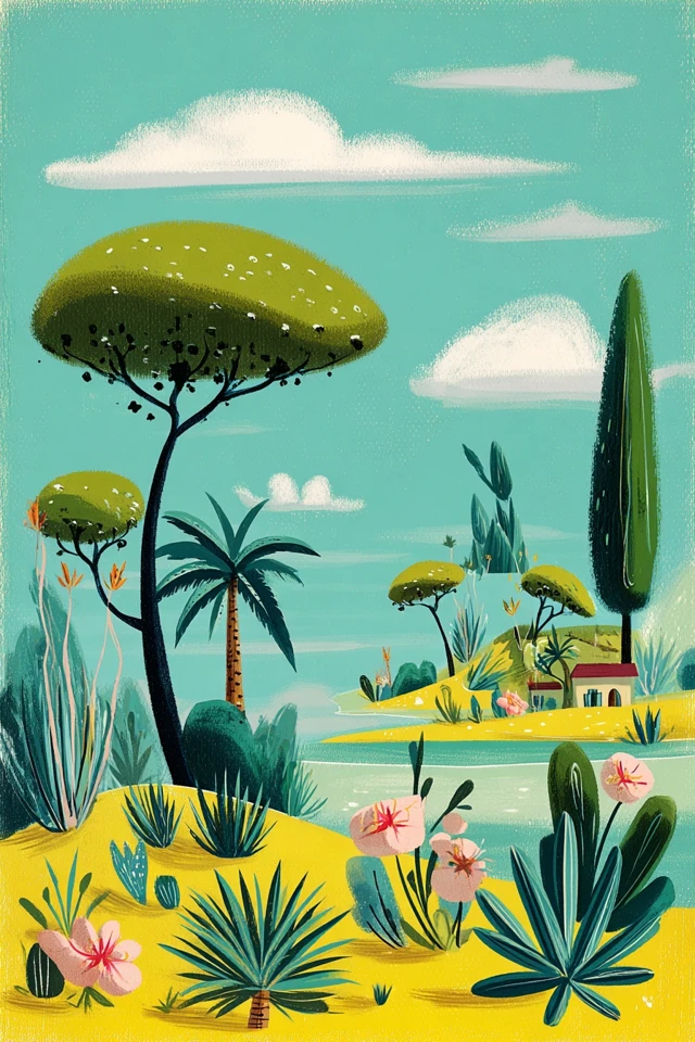 Vintage Chic Illustration - Image 2