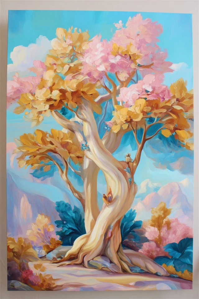 Azure Blossom Elegance - Image 5